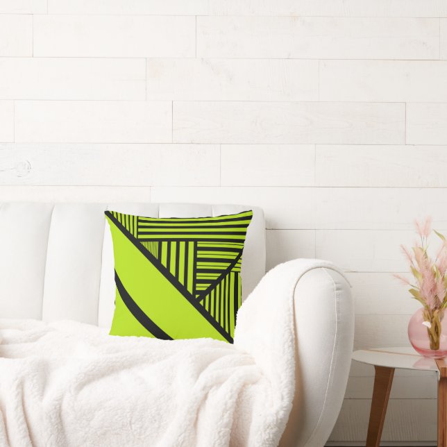 Coussin Triangle - Vert chaux (Canapé)