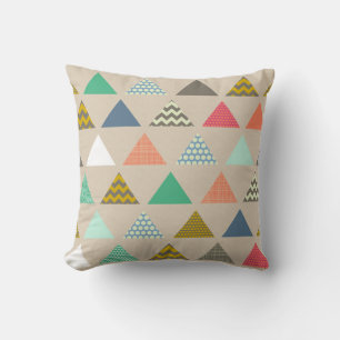 Coussin triangles géographiques