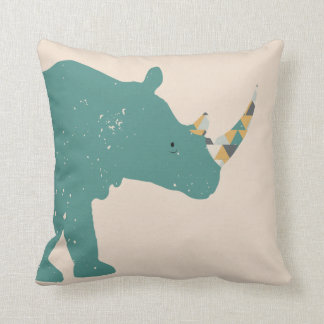 Coussin Triangles géométriques Rhino Cushion