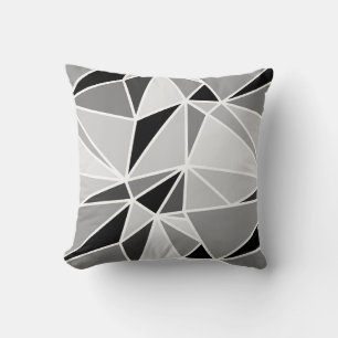 Coussin Triangles mosaïques Répéter Motif sans couture