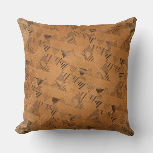 Coussin Triangles Motif 5 (Recto)