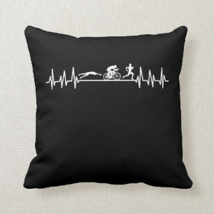 Coussin Triathlon pulsation Sportman Bike Swim Run Athlet