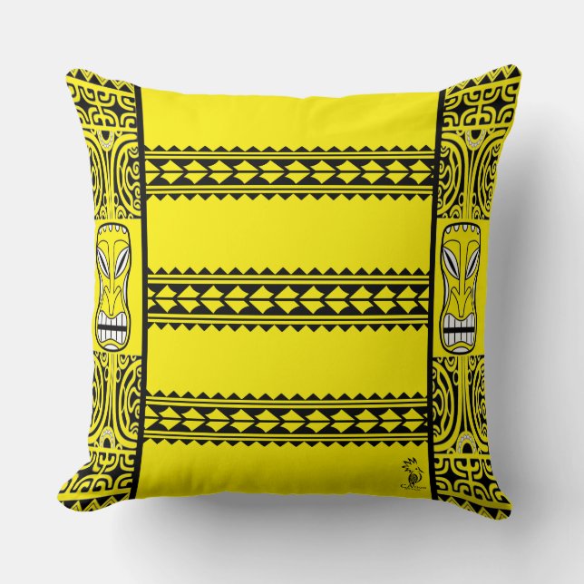 Coussin Tribal Ethnic (Recto)