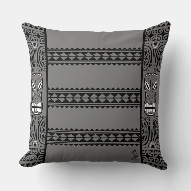 Coussin Tribal Ethnic (Recto)
