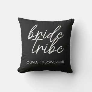 Coussin Tribe de mariée Fleur moderne