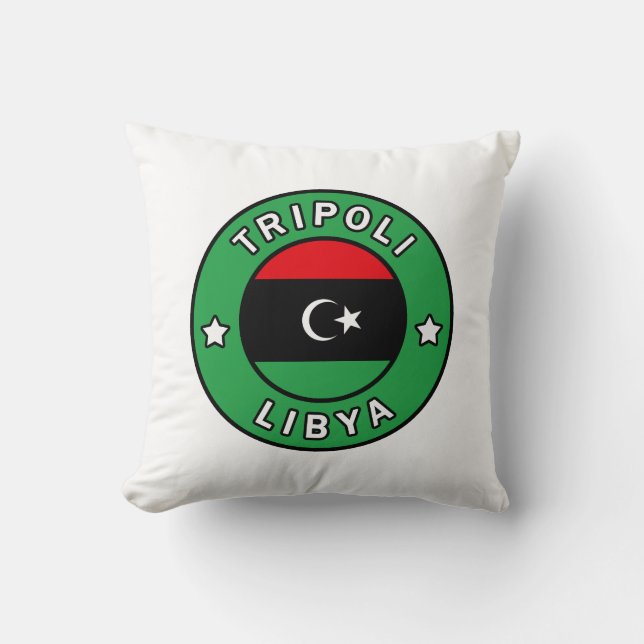 Coussin Tripoli Libye (Recto)