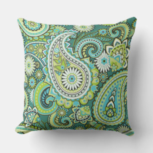 Coussin Trippy Hippy Retro Paisley
