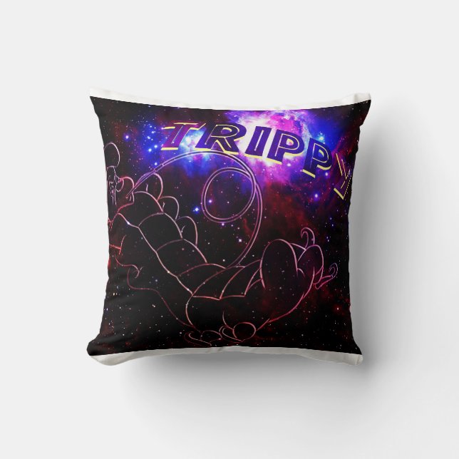 Coussin Trippy la chenille (Recto)
