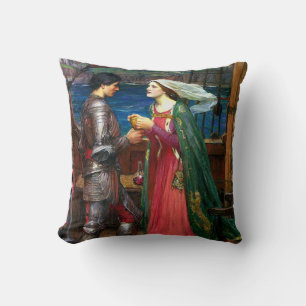 Coussin Tristan et Iseult, vers 1916 par John Waterhouse