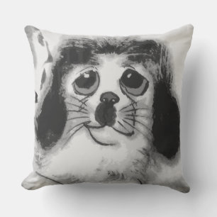 COUSSIN TRISTE CHIEN