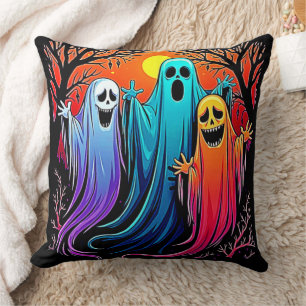 Coussin Trois modèles Éffrayants d'Halloween