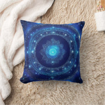 Troisième Œil Chakra Mandala Bleu