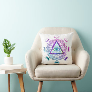 Coussin Troisième Oeil Voir Tous La Coupe Du Café Oeil