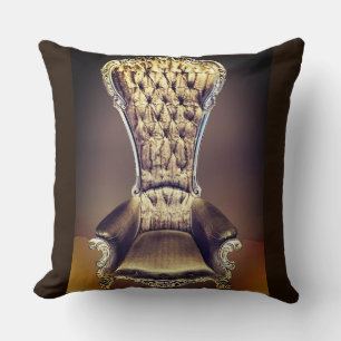 Coussin Trône beige