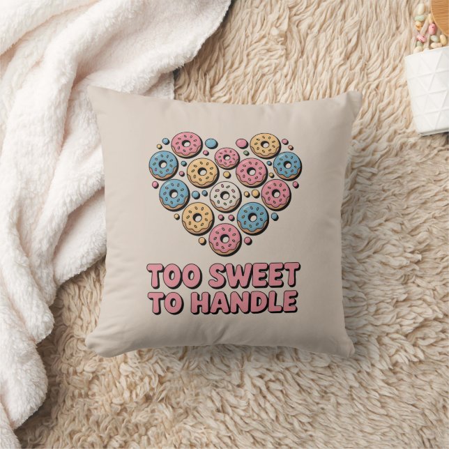 Coussin Trop doux à manipuler | Enfants Donut (Couverture)