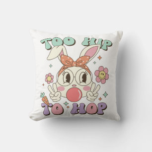 Coussin Trop Hip Pour Sauter Le Lapin De Pâques