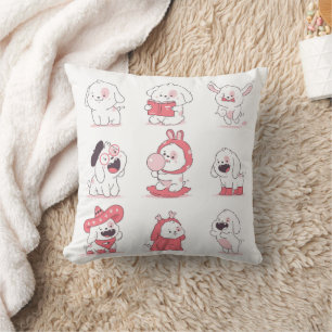 Coussin Trop Mignon Pour Aboyer Design Esthétique de Chi