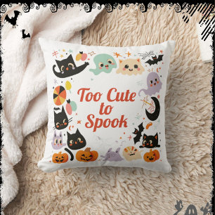 Coussin Trop mignon pour effrayer ExDesigner Halloween