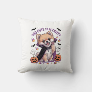Coussin Trop mignon pour être effrayant T-shirt Halloween