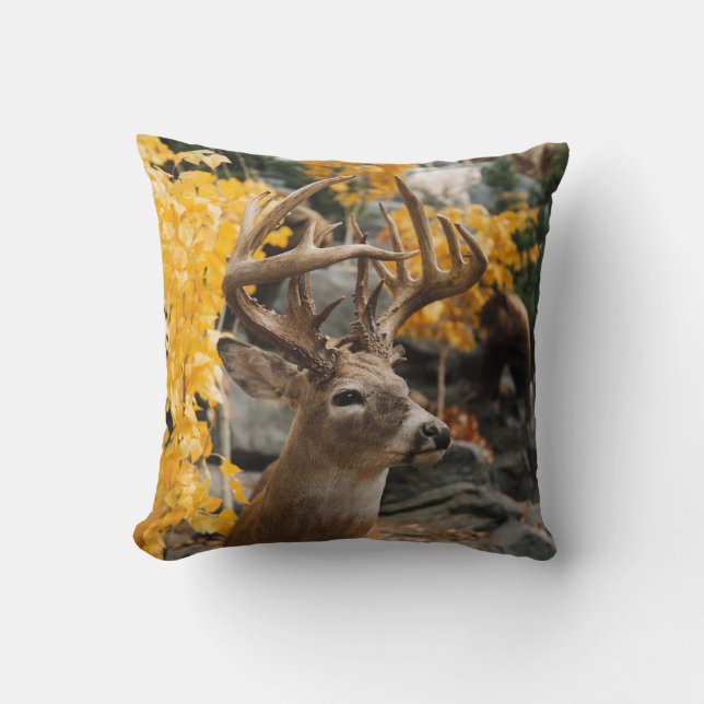 Coussin Trophée Deer (Recto)