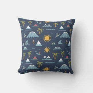 Coussin Tropical Adventure Motif