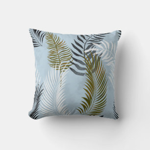 COUSSIN TROPICAL BLEU CLAIR