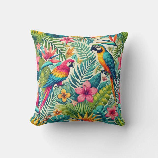 Coussin Tropical dynamique (Recto)