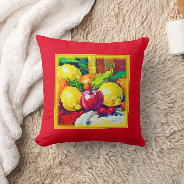 Coussin Tropical Fruits Pianting. Commandez dès maintenant (Couverture)
