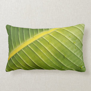 Coussin tropical géant de feuille