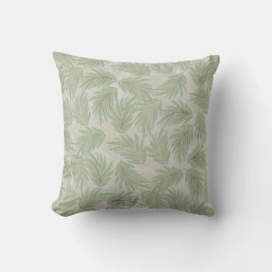 Coussin Tropical Palm Fronds