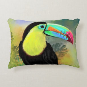 Coussin tropical Toucan