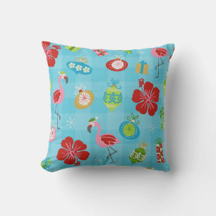 Coussin Tropiques Festifs Vacances Hawaïennes Moderne du M