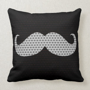 Coussin Trou blanc en métal de moustache