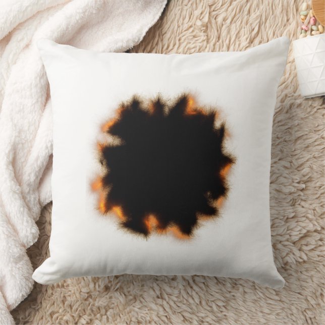 Coussin Trou en feu (Couverture)