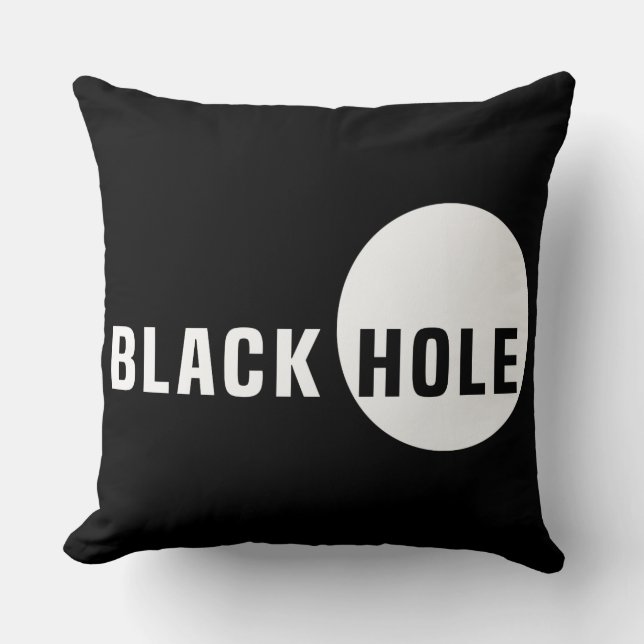 Coussin Trou noir (Recto)