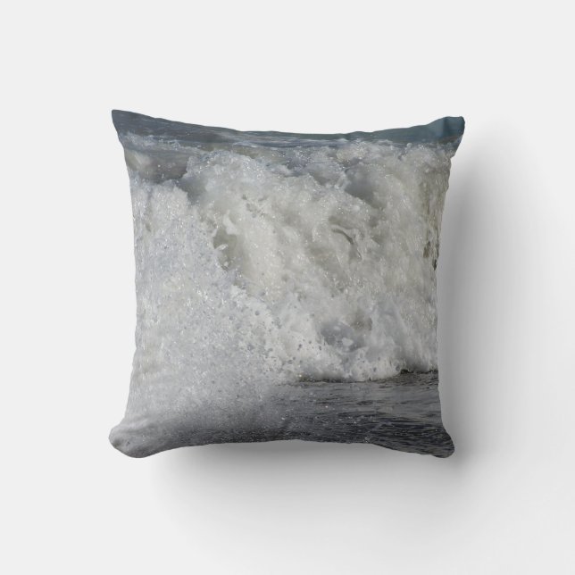 Coussin troubler ondule sur la plage de la Floride (Recto)