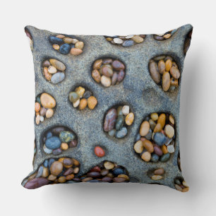 Coussin Trous remplis de galets, CA