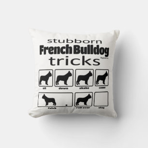 Coussin Trucs de Bulldog Français