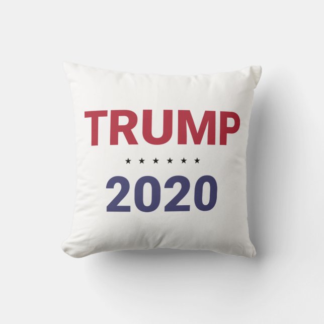 Coussin Trump 2020 (élection américaine) (Recto)