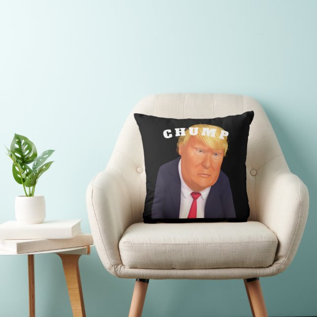 Coussin Trump/Chump Throw Pillow (Chaise)