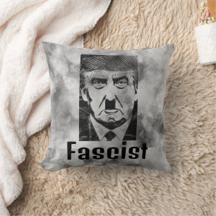 Coussin Trump lance l'oreiller fasciste