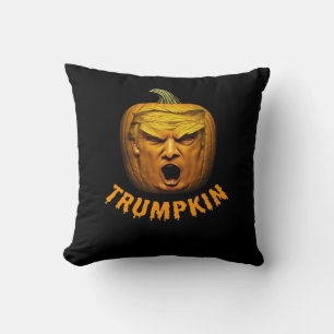 Coussin Trumpkin - Drôle Donald Citrouille Halloween class
