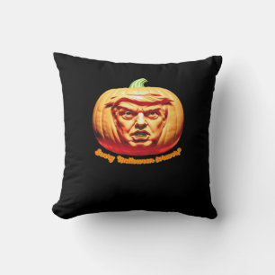 Coussin Trumpkin Effrayant Halloween Citrouille Best Art D