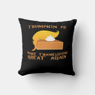 Coussin Trumpkin Pie Thankesgiving