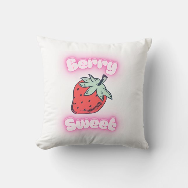 Coussin Tshirt Berry Sweet (Recto)