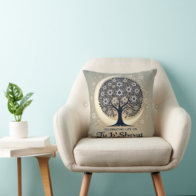 Coussin  Tu B'Shevat - Sous le Ciel Étoilé  (Chaise)