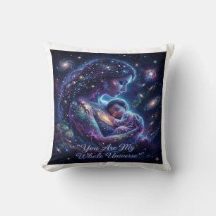 Coussin Tu es mon univers tout entier - Art bébé maman cos