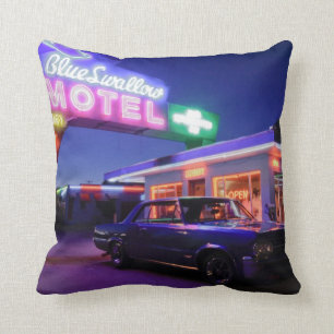 Coussin Tucumcari, Nouveau Mexique, Etats-Unis. Itinéraire