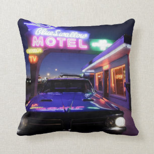 Coussin Tucumcari, Nouveau Mexique, Etats-Unis. Itinéraire