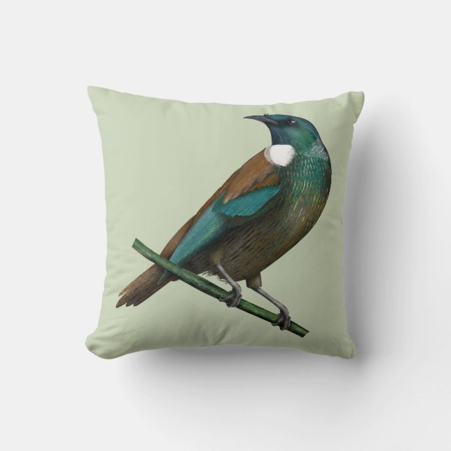 Coussin Tui New Zealands Bird (Recto)